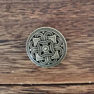 Bijou Viking en forme de double nœud, symbole de culture nordique