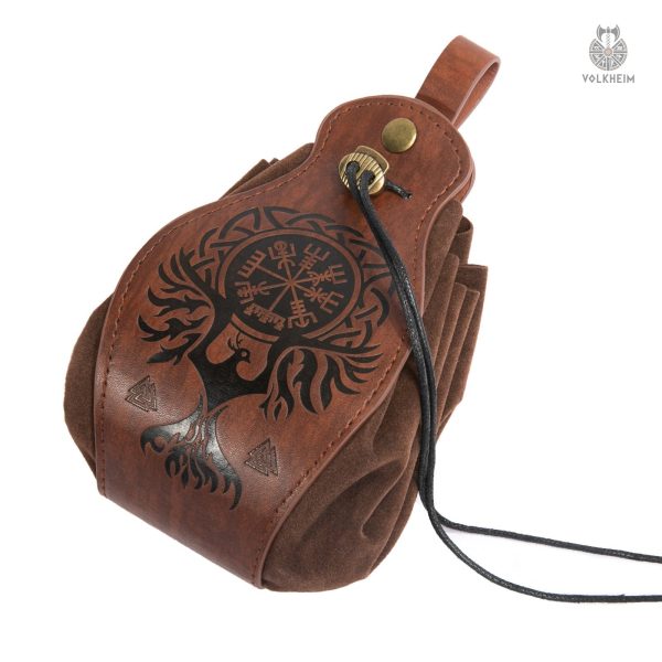 Accessoire en cuir pour costume Viking traditionnel