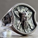 Bague Viking Guerrier au design authentique et historique