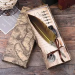 Accessoires pour la calligraphie, stylos et papier inclus