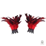 Bijou de poignet en plumes, style unique et envoûtant