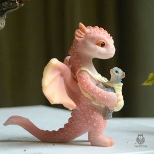 Accessoire déco en forme de dragon sympathique