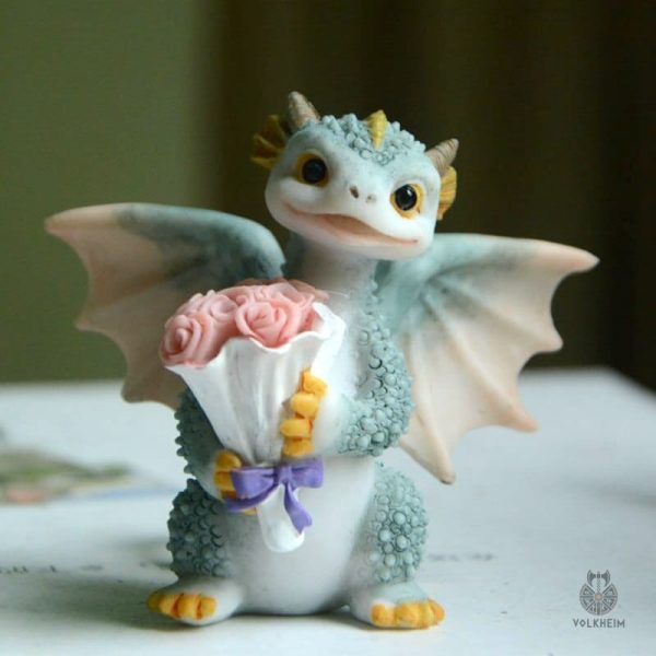 Accessoire déco amusant avec mascottes dragons