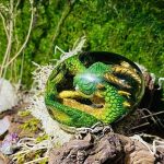 Accessoire décoratif inspiré des légendes de dragons