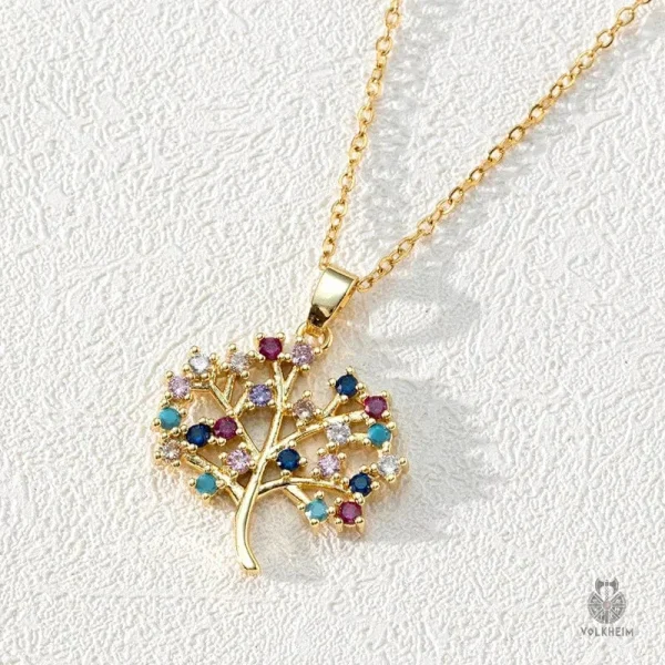 Collier Arbre de Vie élégant en argent