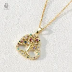 Pendentif en forme d'arbre symbolique