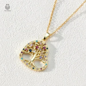 Pendentif en forme d'arbre symbolique