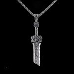 Pendentif médiéval épée brisée
