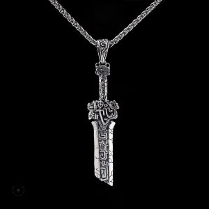 Pendentif médiéval épée brisée
