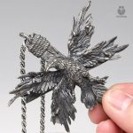 Pendentif Corbeau style Viking