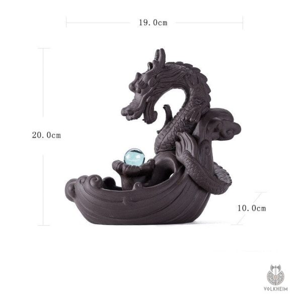 Support d’encens Dragon, ajout esthétique pour votre intérieur