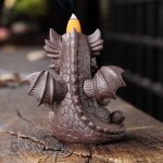 Porte encens design dragon, parfait pour la méditation