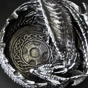 Accessoire déco : Présentoir original en forme de dragon