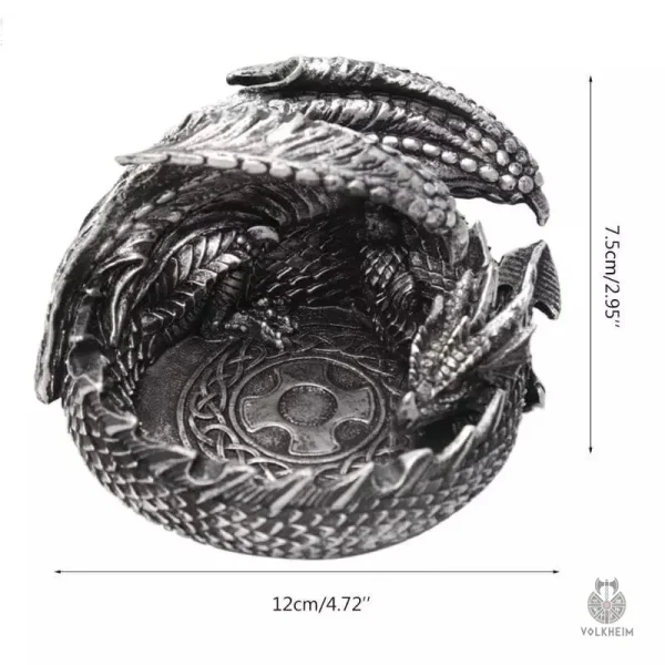 Support décoratif en forme de dragon pour vos objets