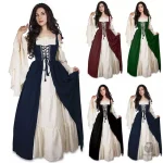 Robe en velours de style médiéval pour nobles