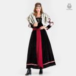 Robe de Reine Viking élégante pour costume historique