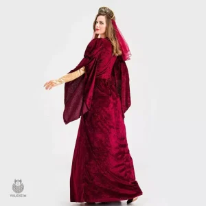 Détails raffinés de la tenue Viking pour occasion spéciale