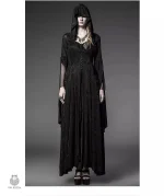 Costume médiéval de sorcière, style gothique et mystique