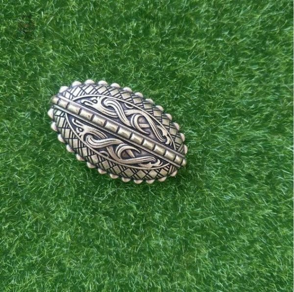 Bijoux Viking, broche ornée de têtes de dragons symboliques