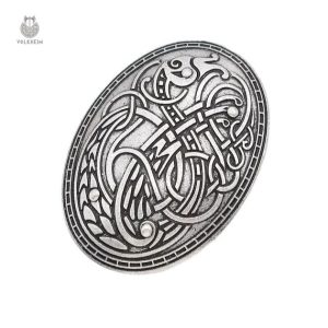 Bijou Viking en forme de loup, symbole de force