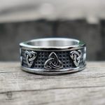 Anneau Trinité Celtique en argent, symbole de l'héritage celtique