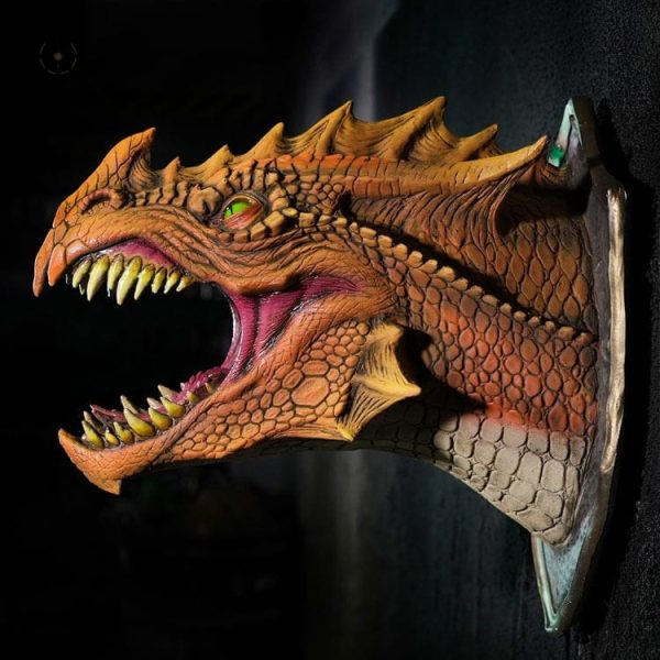 Objet de collection - Tête de Dragon stylisée