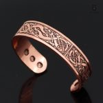 Bracelet Viking en cuir imitation, style ancien