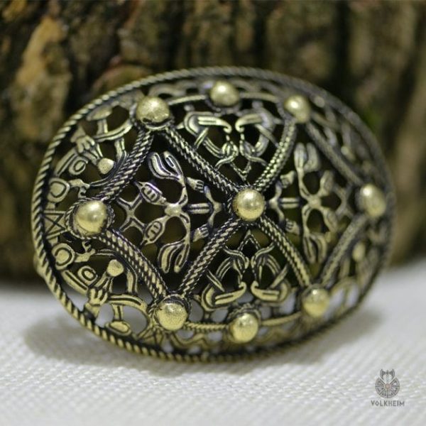 viking-maille-1 Broche Viking au motif maillé, bijou traditionnel