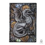 Stylisation artistique de dragon pour carnet