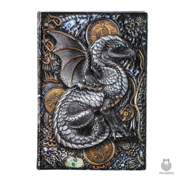 Stylisation artistique de dragon pour carnet