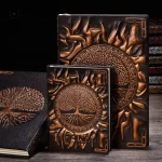 Carnet décoratif Yggdrasil, symbole de la mythologie nordique